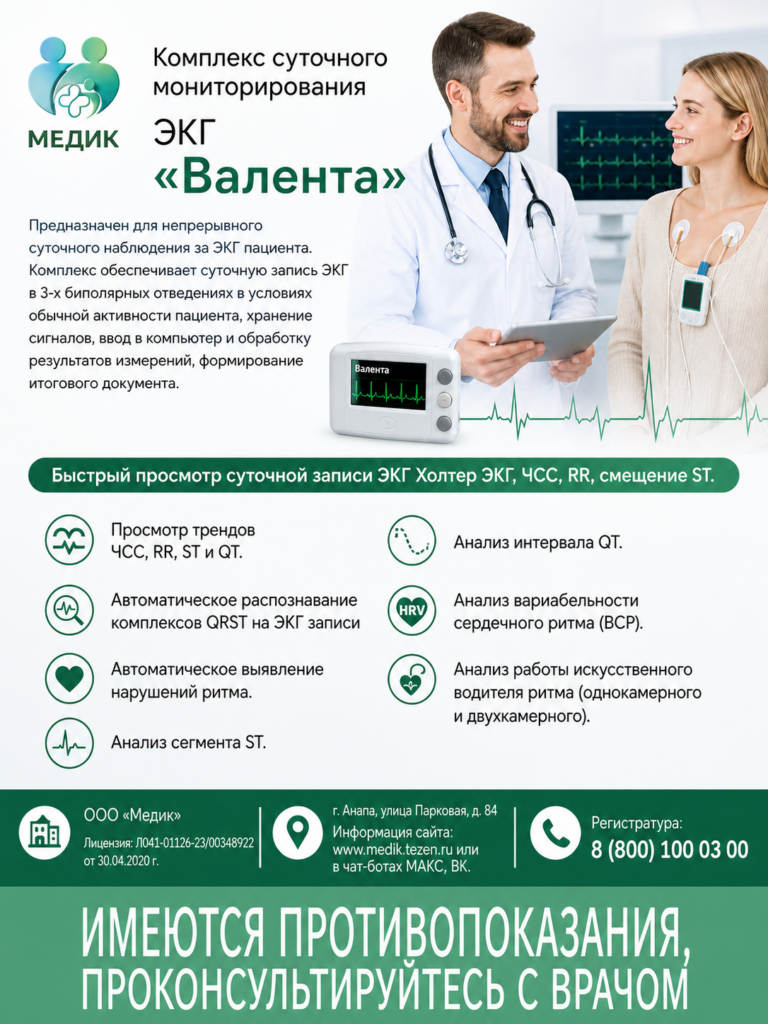Холтер экг анапа